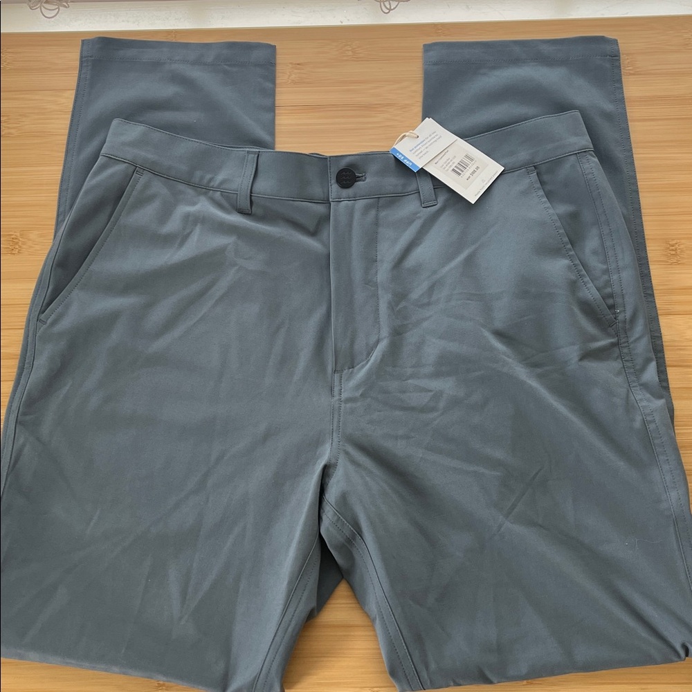 NWT Men's Free Fly Tradewind Pants Slate Blue Lightweight Outdoor Chino 32x30